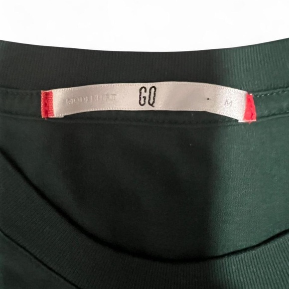 GQ Green Graphic Puzzle T-Shirt - Picture 2 of 3